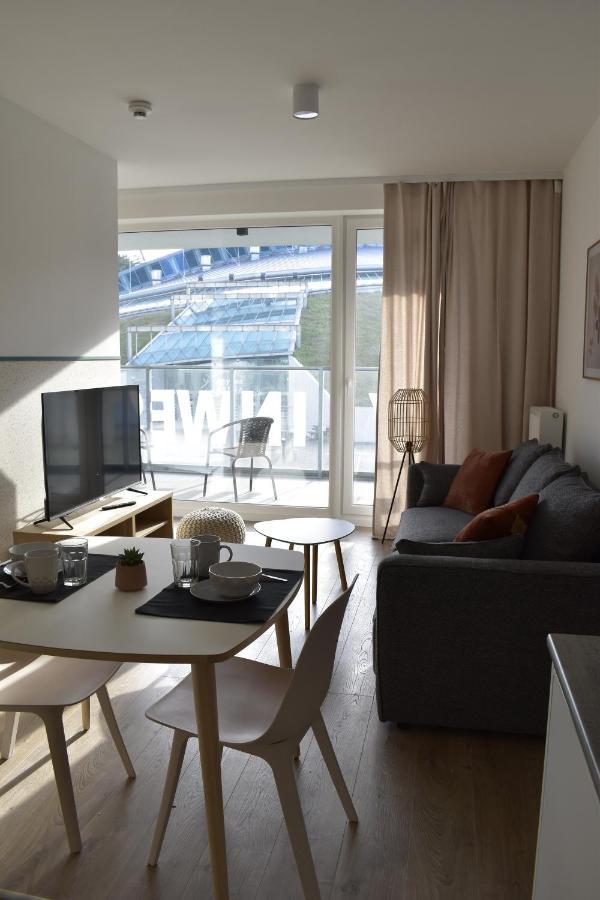 White Apartment Modern Tower Atal Gdyně Exteriér fotografie